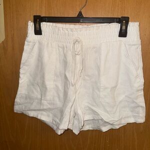 Joe B Elegant White Shorts